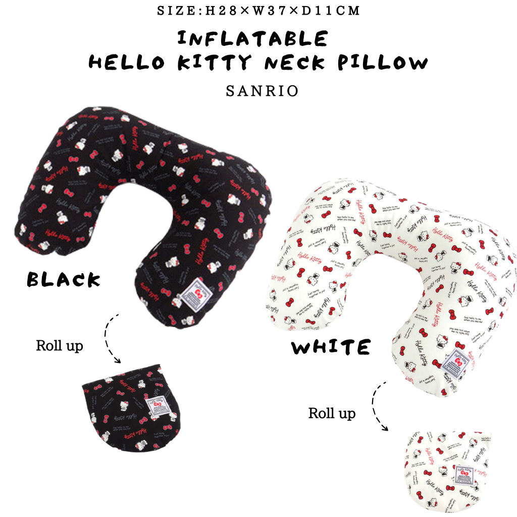 Hello kitty neck sales pillow