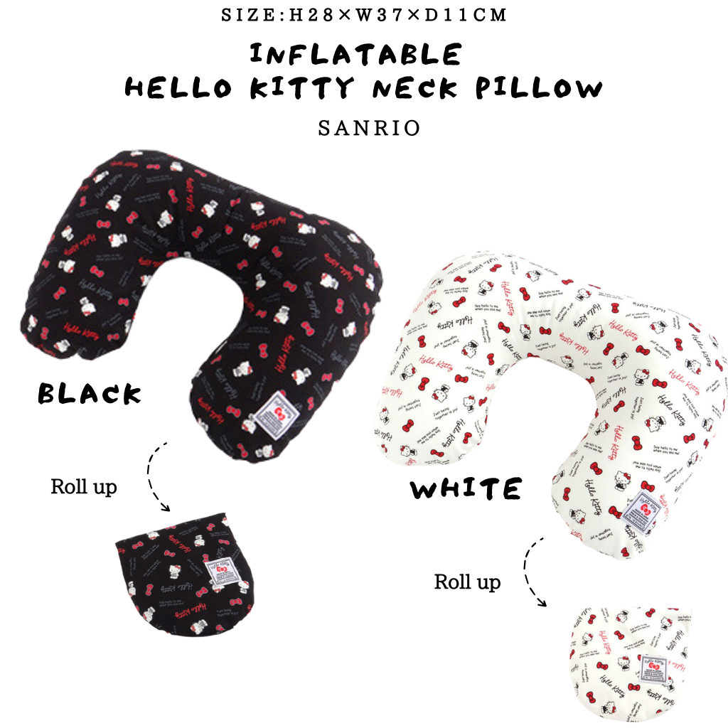 Inflatable  Hello Kitty Neck Pillow