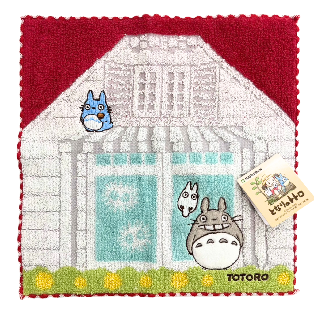 My Neighbor Totoro Mini Towel - Totoro in Front of the House