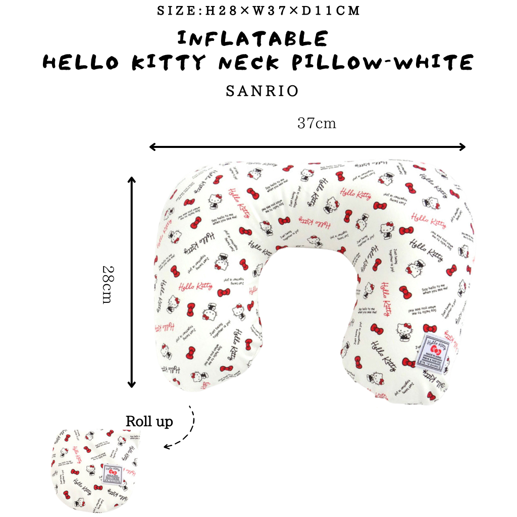 Inflatable  Hello Kitty Neck Pillow