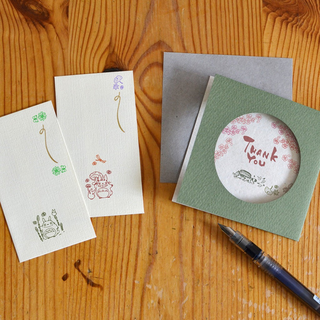 My Neighbor Totoro floral stamps-Autumn&Winter set