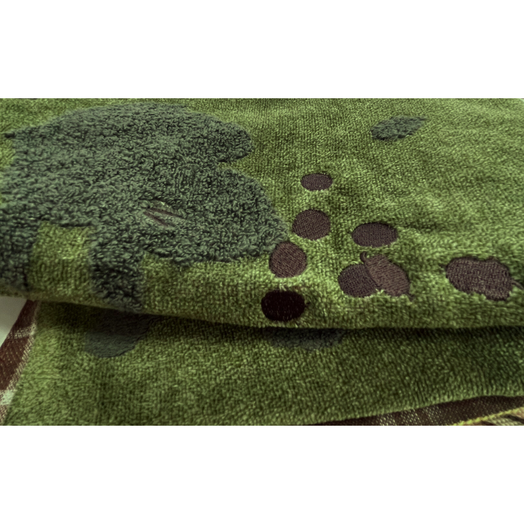 My Neighbor Totoro Autumn Green Bath Towel & Face Towel