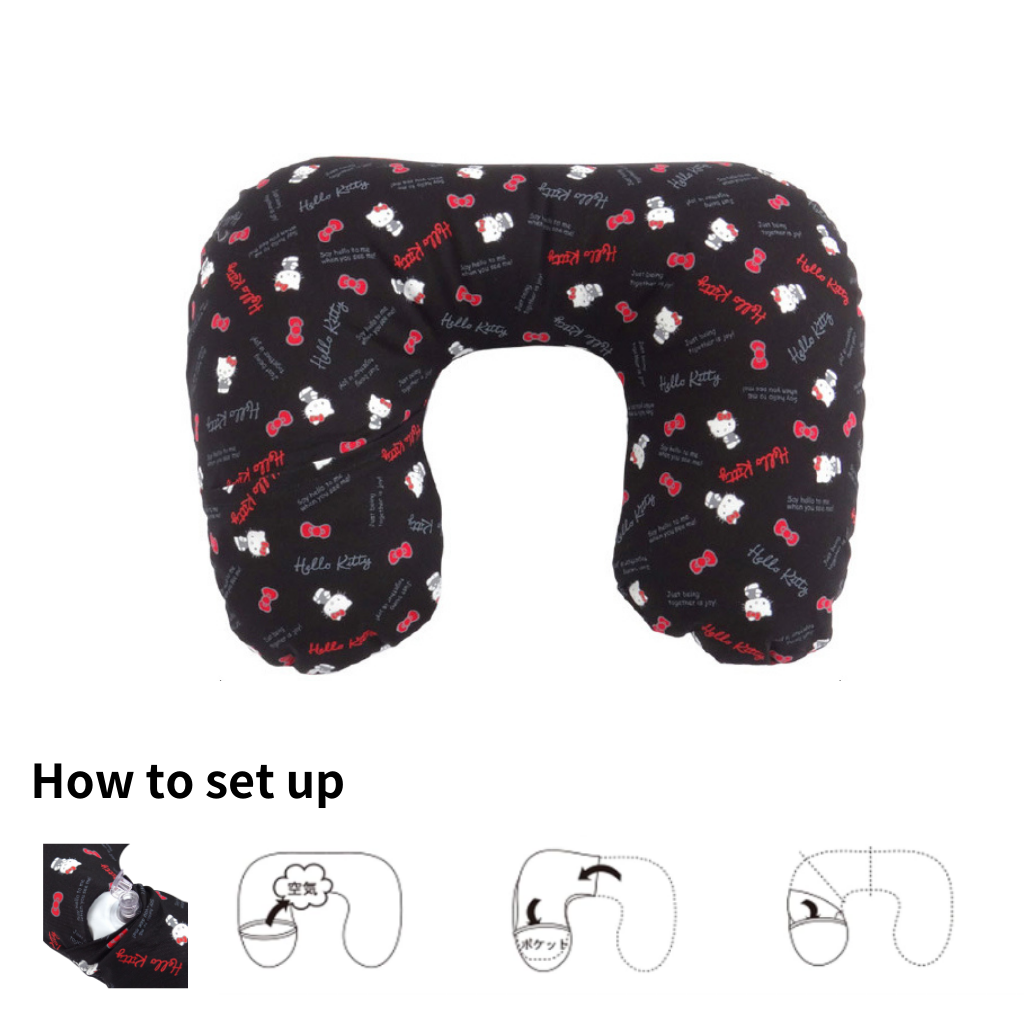 Hello kitty neck sales pillow